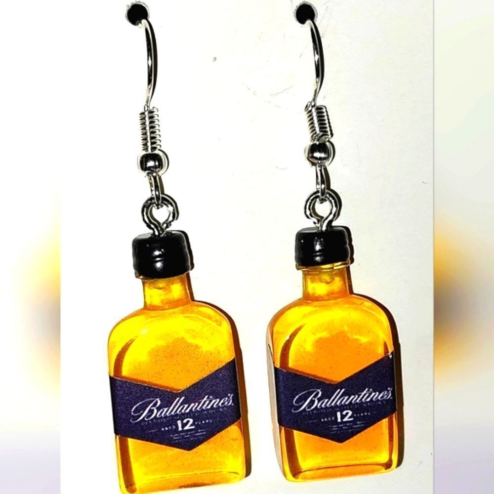 Adult Super Cute Retro Boozy Resin Earring
